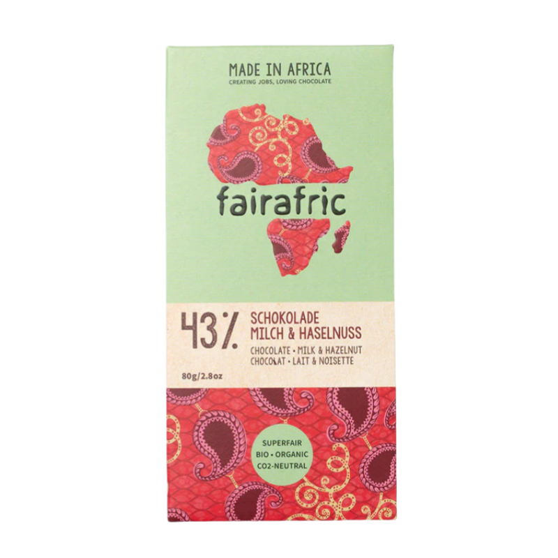 非洲印象榛子牛奶巧克力