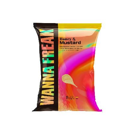 万拿蜂蜜黄芥末味原切薯片（膨化食品）