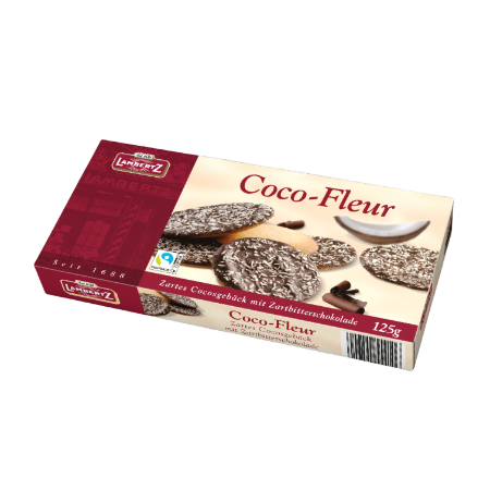 Lambertz椰子巧克力薄脆饼干