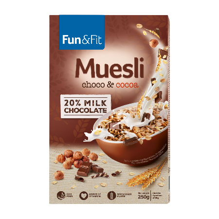 丰收盒子巧克力谷物麦片