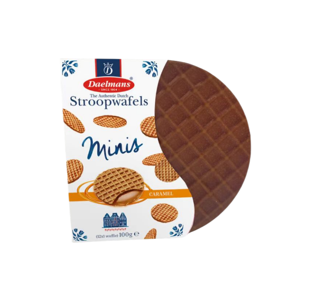 Daelmans德蒙迷你焦糖味夹心华夫饼干