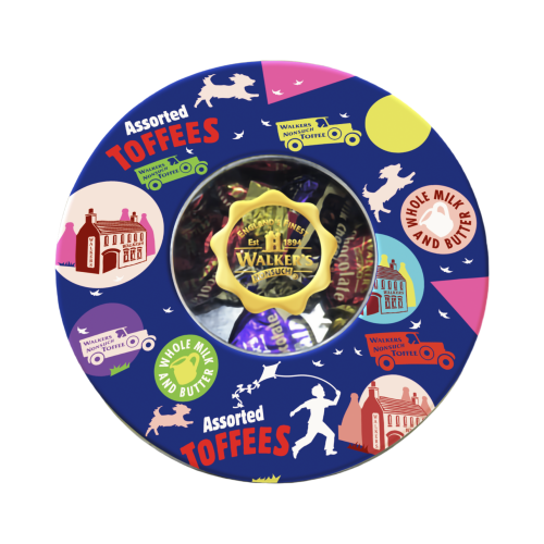 沃尔克斯什锦太妃糖（蓝罐）