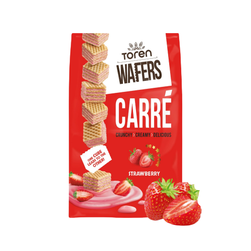 TOREN草莓味威化饼干